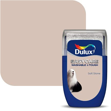 Dulux Easycare Washable & Tough Tester Paint, Soft Stone, 30 ml