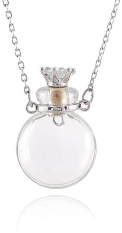 HCMA 1 PC verre coeur fiole crémation pendentif collier cendres étui support souvenir collier mémorial bijoux urne collier pour cendres