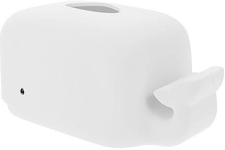 Cabilock Silikon Taschentuchhalter Mobiltelefonhalter Multifunktional Für Zuhause Und Büro Weiß