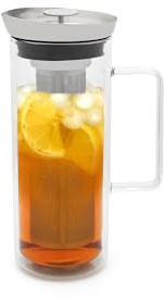 Bredemeijer - Carafe à thé glacé San Remo 1,0L verre à double paroi