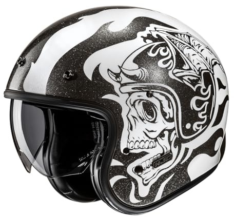HJC, Casque Moto Jet V31 Flame MC5, M