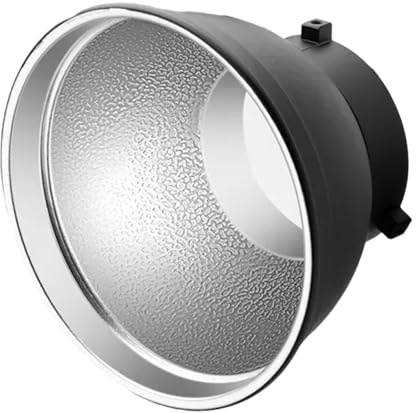 7 Riflettore Standard Diffusore Lampade Scudo Ombra 55 ° Angolo Di Luce Per Bowen Mount Studio Flash Speedlites