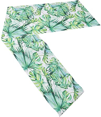 Lurrose Papier Peint Tropical Palmier Autocollant Papier Peint Jungle Vert Facile à Installer Décoration Murale pour Salon et Chambre