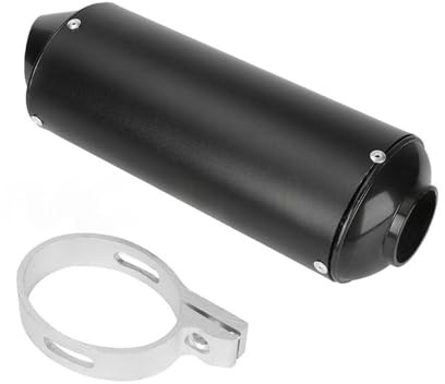 Tubo Scarico Marmitta Di Scarico Per Moto Da 28 Mm, 32 Mm E 38 Mm, Terminale Di Scarico Per Moto Per 110, 125 E 150 Cc, Tubo Di Scarico Per Moto Da Cross, Pit Bike, ATV