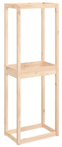 Générique Porte-pneus 63x40x180 cm Bois de pin Massif,Entreprise & Industrie,Stockage Industriel,Étagères industrielles,825005