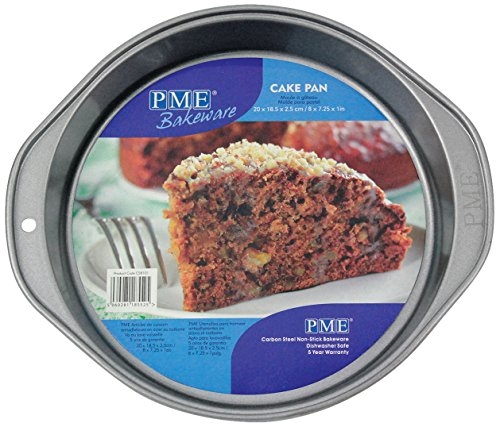 PME CSB101 Teglia Antiaderente, Carbonio, Grigio, 23 cm