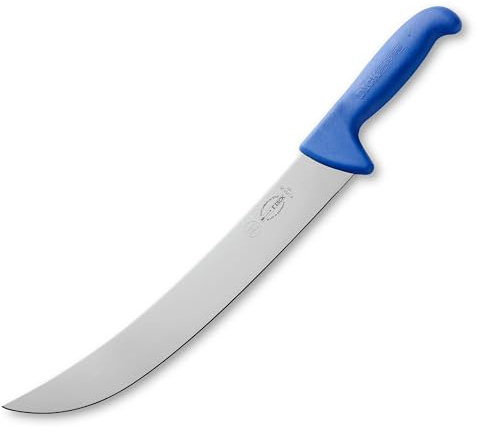 F. Dick Blockmesser/Hackmesser ErgoGrip (Klinge Messer 30 cm, Messerstahl rostfrei, 56 HRC) -82253301, Edelstahl, Blank, Silber