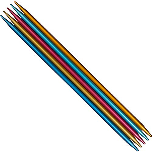 Addi Nadelspiel, Metal, Mehrfarbig, 15cm / 5mm