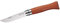 Opinel Messer Bubinga mit Feststellmechanismus und rostfreier Klinge