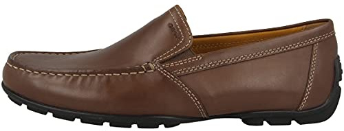 Geox U MONER V herr MOCCASINS, kaffe (Brun), 45 EU