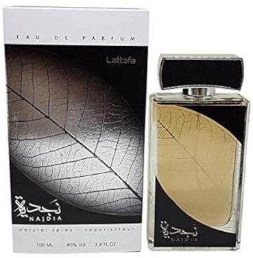 Najdia Silver by Lattafa Perfumes EDP - Profumo aromatico arabo fresco agli agrumi muschiati