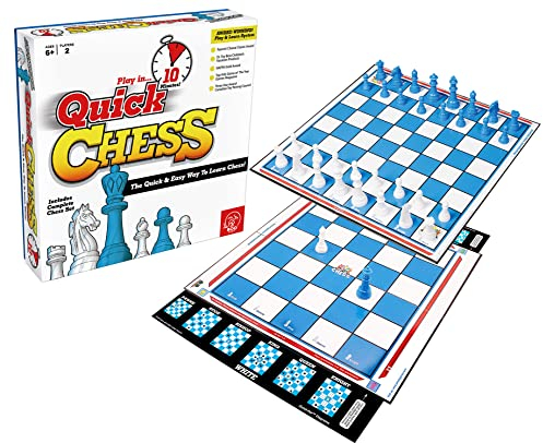 Roo Games QUICK CHESS - Learn Chess in a Flash! 8 Exciting Mini-Games on a Smart Chess Board with Wooden Pieces for Kids 6+ Multi-Award-Winning Play & Learn System, Trusted for Fun, Easy Chess Mastery