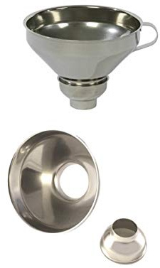 Professional Cooking Imbuto per marmellata Conserve in Acciaio Inox 18/10 Regolabile cm.15x9