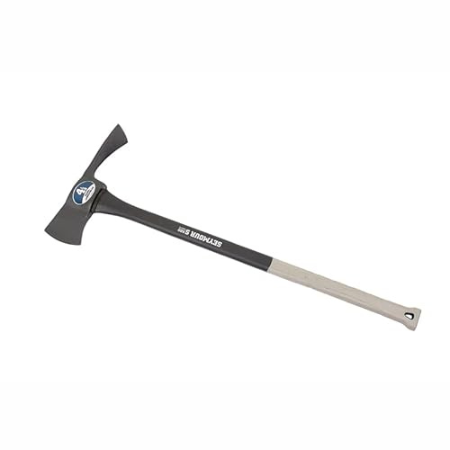Seymour 41810 4 lb Pulaski/Landscaping Axe - Fiberglass with Cushion Grip & Overstrike Protection 36 Handle