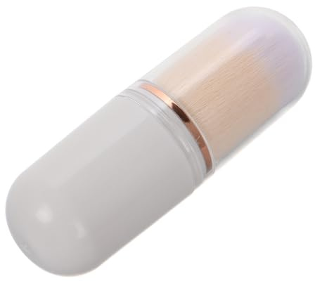 Beaupretty Pinceles de Maquillaje Retráctiles Mini Pinceles para Viaje Pincel para Rubor Líquido Polvos Maquillaje Portátil para Exteriores