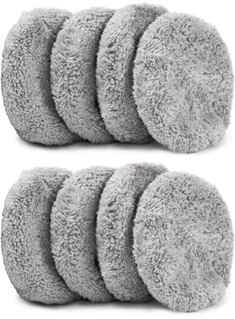 Mioanser Robot Nettoyeur de Vitre Chiffon, 8 Pcs Le Robot Laveur de Vitres Change de Chiffon de Nettoyage