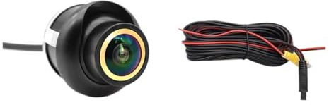 Telecamera backup Telecamera Posteriore Per Auto 4K, Telecamera Di Retromarcia Impermeabile AHD/1080P HD, Telecamera Posteriore Universale Videocamera Retromarcia(CCD-AHD 1080P)