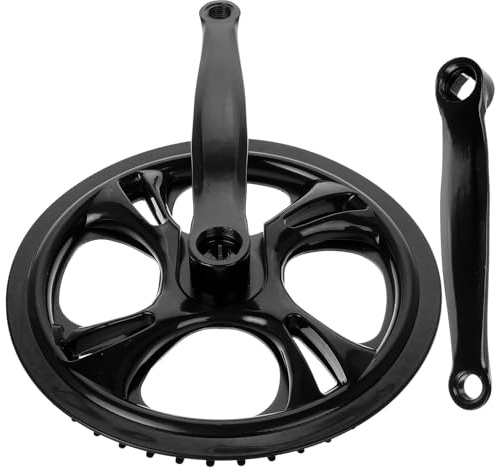ERINGOGO Guarnitura per Bicicletta Singola velocità Denti in Ferro Leggero Protezione Catena Rinforzata Leva per Mountain Bike e Bici da Corsa Accessorio Bici Resistente e Facile da Usare