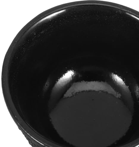 Alipis 2pièces Tasses à Thé Chinoises Rétro Fonte Lot de Petites Tasses pour Cérémonies de Thé Kung Fu Style Ancien sans Anse
