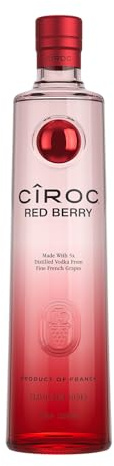 Cîroc Red Berry Vodka aux arômes naturels de Fruits rouges 70 cl