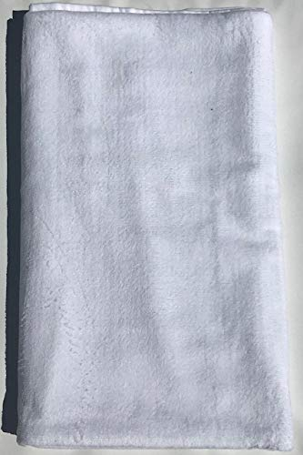 S< Velours Strandtucher 100-200 cm (Weiss)