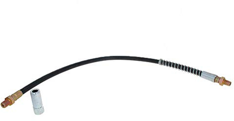 Utoolmart Flexibler Verlängerungs-Fettschlauch, 4500 PSI, 1/8 Zoll NPT-Gewinde, 2 Stück
