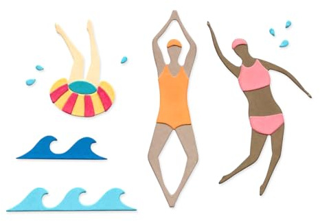 Sizzix® Thinlits® Stanzschablone Set 20er-Pack — Synchronschwimmer #2 von Catherine Pooler