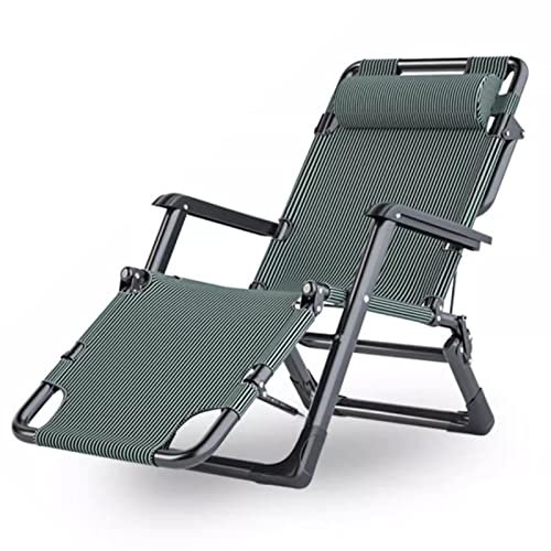 UIONBUN Gartenliege, Liegestuhl, Schwerelosigkeitsstuhl, Liegestuhl, Gartenstühle, Liegestühle for den Außenbereich, Klappbarer Liegestuhl und Fußhocker, for Garten, Terrasse, Strand, Pool