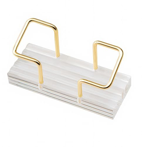 QYRDBGY Visitenkartenhalter, Acryl Visitenkartenständer Transparente Visitenkartenbox Visitenkarten Aufbewahrung Kartenhalter für Messestand Büro Kaufhaus Theke