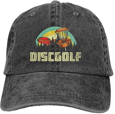 TUQIAAM Discgolf-Körbe für Damen, mehrfarbiger Sporthut mit Schirmvisier, benutzerdefinierte Vintage-Kappe, Visierschutz