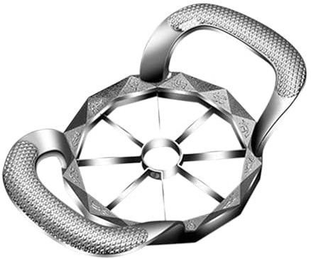 Cortador de piña – Herramienta cortadora de patatas – Cortador portátil para frutas y verduras para 8/12 rebanadas iguales para cocina