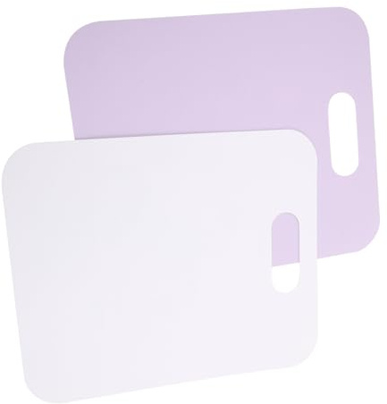 POPETPOP 2 pièces Plieur de T Shirts Planche de Pliage de Vêtements PP pour Rangement à Blanc