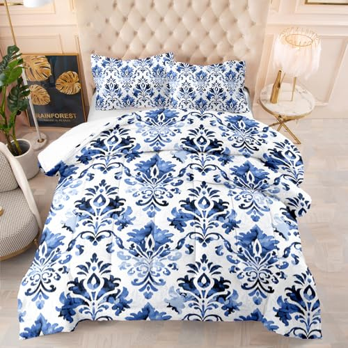 Genérico Edredon Cama 135 Luna Y Sol Estampado 3D, Edredón Nórdico 4 Estaciones 200Gsm, Colcha Transpirable De Microfibra Lavable, con 2 Fundas De Almohada 50X75