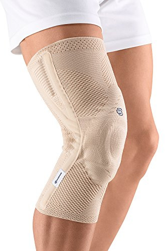 Bauerfeind GenuTrain P3 Ginocchiera stabilizzante per problemi di rotula, destra, beige, taglia 5