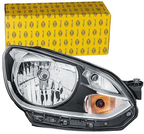 HELLA 1EJ 010 670-061 Scheinwerfer - VW Up (121, 122, BL1, BL2) - chrom | Kompatibel mit: VW LOAD UP, UP!