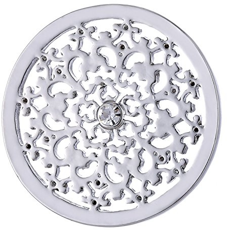 Morella Femme Coin Pendentif 33 mm Nature Couleur Argent