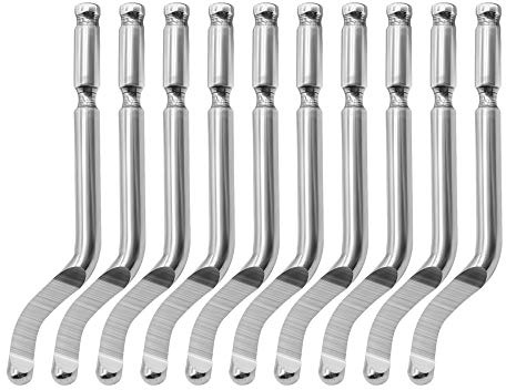 Nxtop argentato Deburred Tool BS1018 S100 cobalto sbavatura lame 10 pezzi