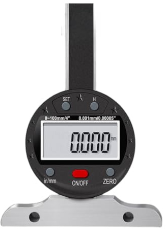 Profondimetro digitale, Risoluzione 0.001 mm(0.001mm-150mm With Probe 2mm With Handle)