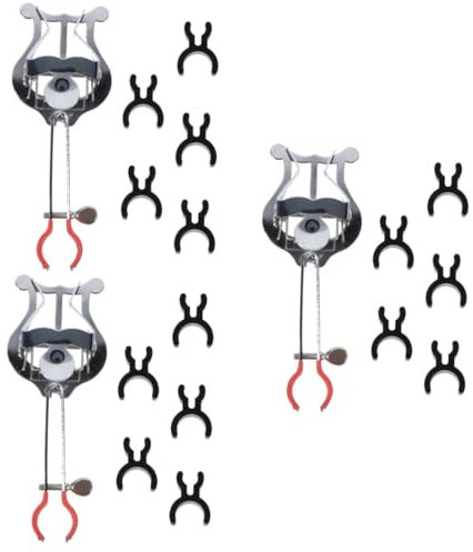 Toyvian 3 Sets Trompeten-notenhalter-zubehör Für Instrumentenspieler – Langlebige Und Trompeten-marschklemme –