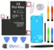 OnlyTech - Premium Replacement Battery for iPhone 14 Pro Max - 4323 mAh, same as the original - Includes 12 professional tools set and screen adhesive