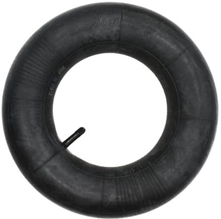 QsEzDo Butyl Rubber Inner Tube Work for Dual-Wheel Home Utility Yard Wheelbarrow Garden Cart, and More