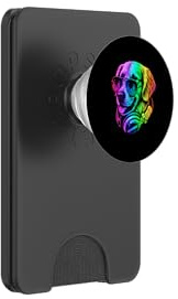 Golden Retriever DJ-Kopfhörer Retro Musik Hundeliebhaber PopSockets PopWallet für MagSafe