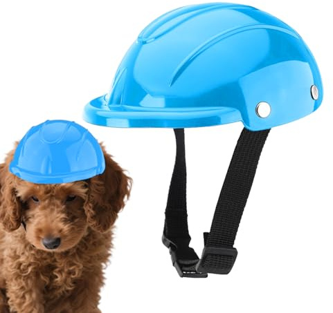 Hund Helm Klein | Schutzhelm Für Hunde | Winddichter Atmungsaktiver Schutzhelm Für Sonne Fahren Wandern Radfahren