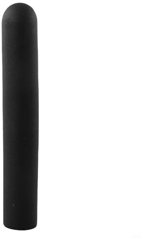 Fundas para mango de máquina de remo, empuñaduras antideslizantes de 28 mm, accesorios de plástico a prueba de sudor, para interior y hogar, gimnasio, equipo de ejercicio, negro y gris (negro)