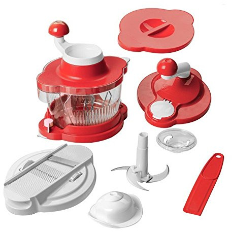 Genius Twist Cutter10tlg. rot
