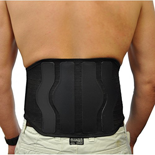 Smartool ceintlombt1 ryggbandage, svart