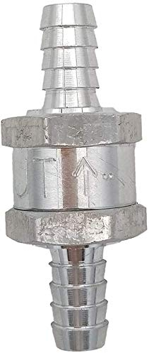 8 mm 5/16 Clapet anti-retour en aluminium pour essence, diesel, diesel, mazout, eau