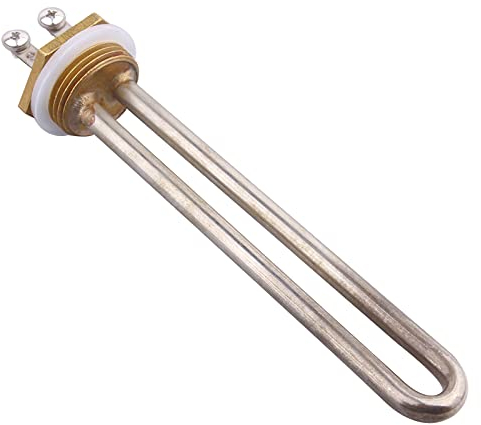 DERNORD 1000W Heating Element 220V Electrical Brewing Water Heater 1Inch BSP Thread Copper Flange