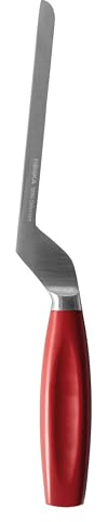 BOSKA Premium Soft cheese knife Red - Professional cheese cutter - 140 mm - Cheese Knife - Full tang - For soft cheese - Premium Quality - HACCP knife - 1896 Collection