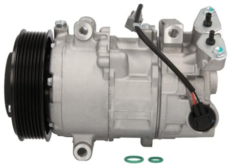 THERMOTEC KTT090124 Compresseur de clim 6SEU PAG 46 R134a Compatible avec RENAULT Megane III 3/5 portes BZ0/1 Scénic III JZ0/1 Megane III Coupé DZ, DZ0/1 Megane III Grandtour KZ, KZ0/1